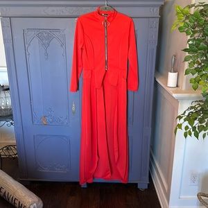 Haoohu Red Retro Jacket